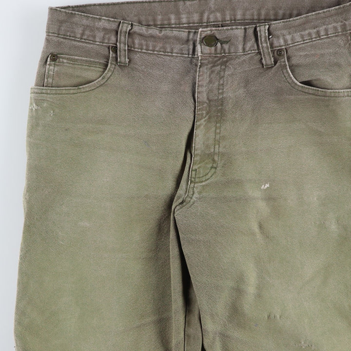 Dickies Duck Painter Pants Men's W34 equivalent cotton Khaki type Vintage Second Hand