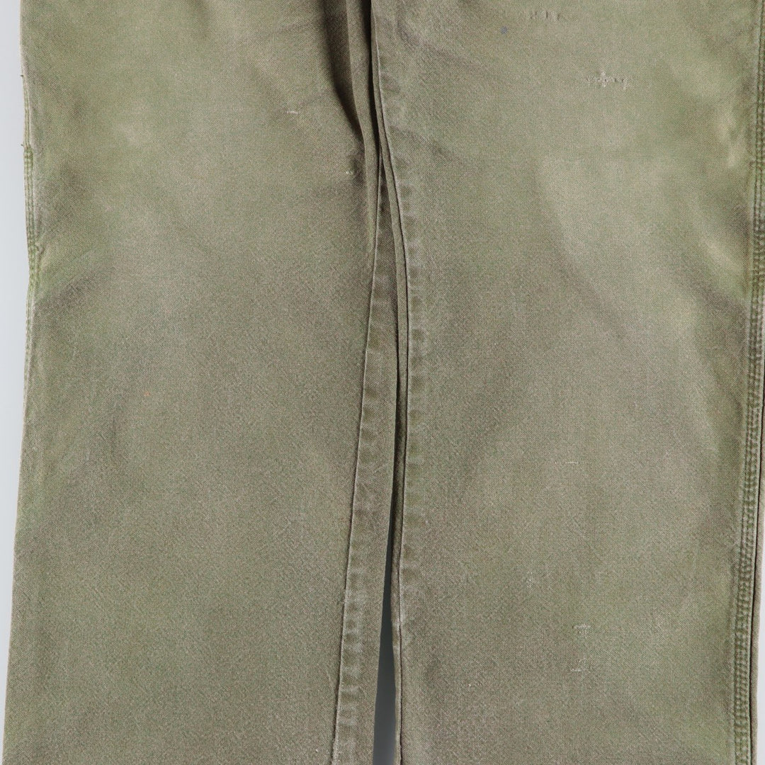 Dickies Duck Painter Pants Men's W34 equivalent cotton Khaki type Vintage Second Hand