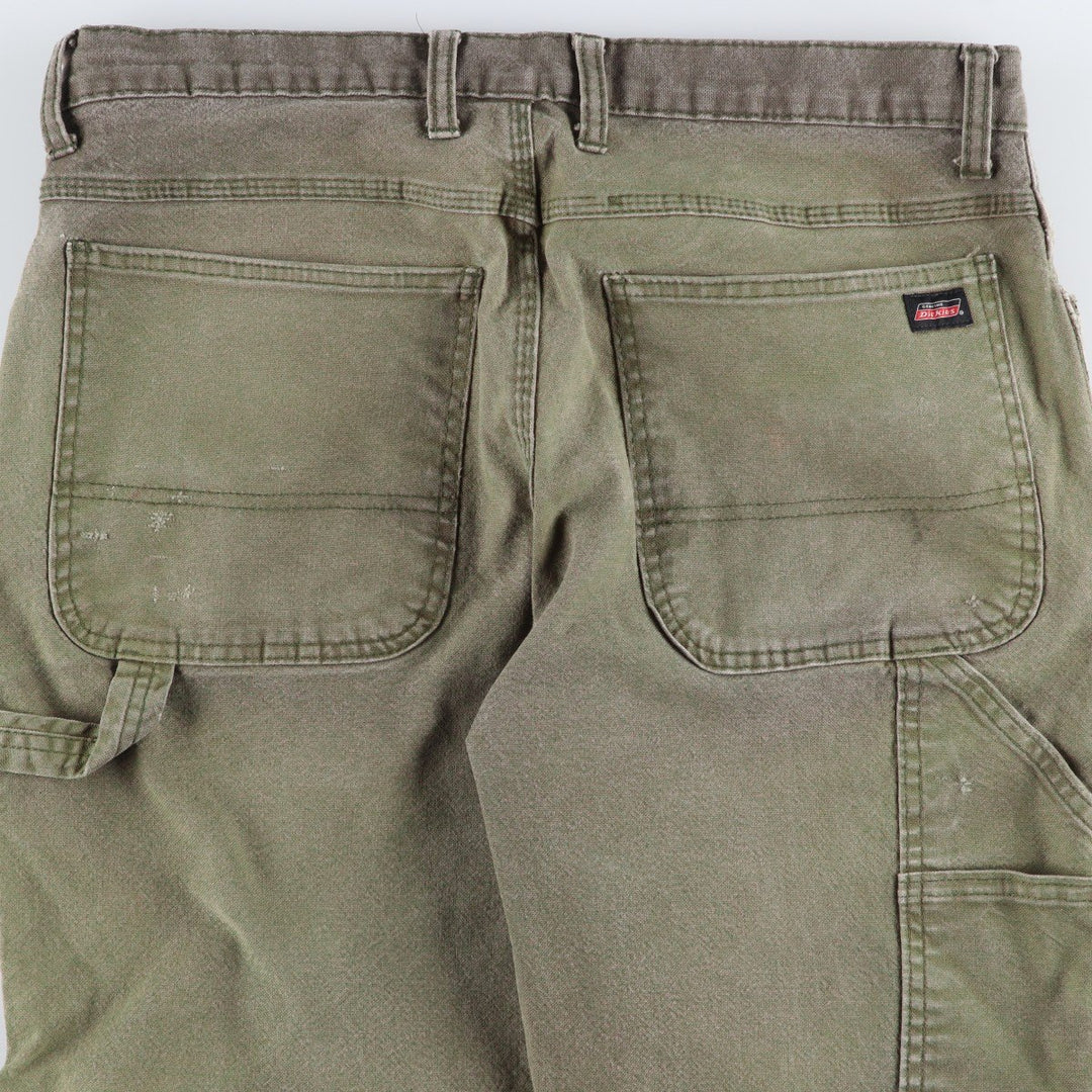 Dickies Duck Painter Pants Men's W34 equivalent cotton Khaki type Vintage Second Hand