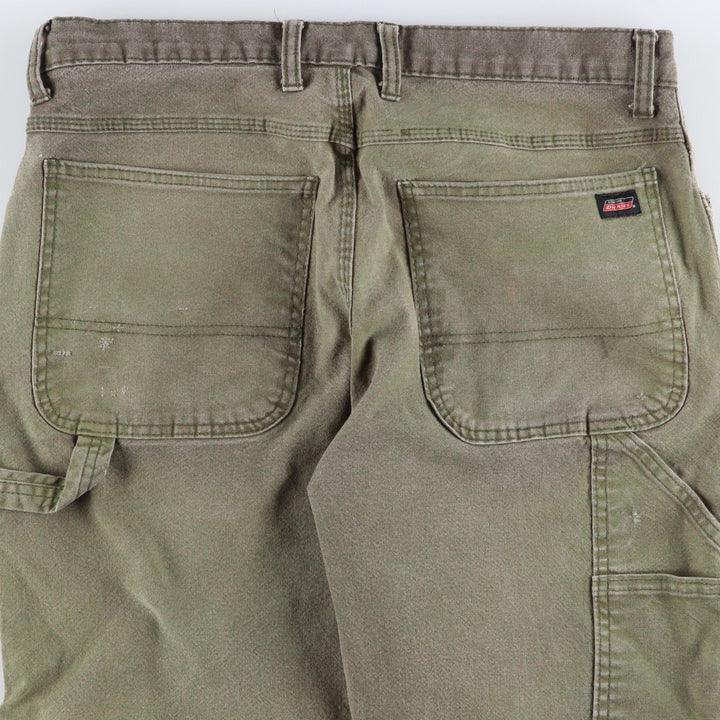 Dickies Duck Painter Pants Men's W34 equivalent cotton Khaki type Vintage Second Hand