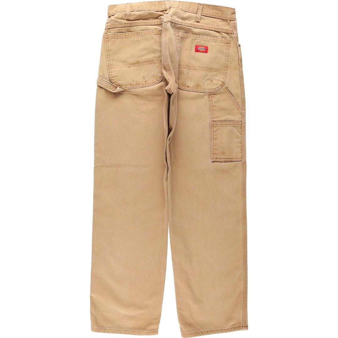 Dickies Duck Painter Pants Men's W33 equivalent cotton Beige type Vintage Second Hand