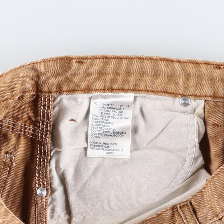 Dickies Duck Painter Pants Men's W33 equivalent cotton Beige type Vintage Second Hand