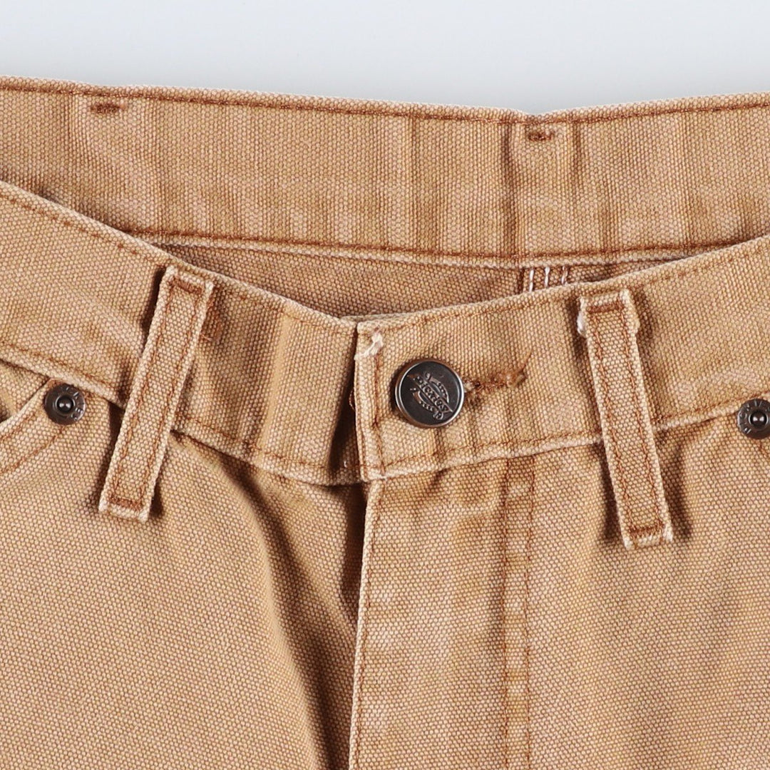 Dickies Duck Painter Pants Men's W33 equivalent cotton Beige type Vintage Second Hand