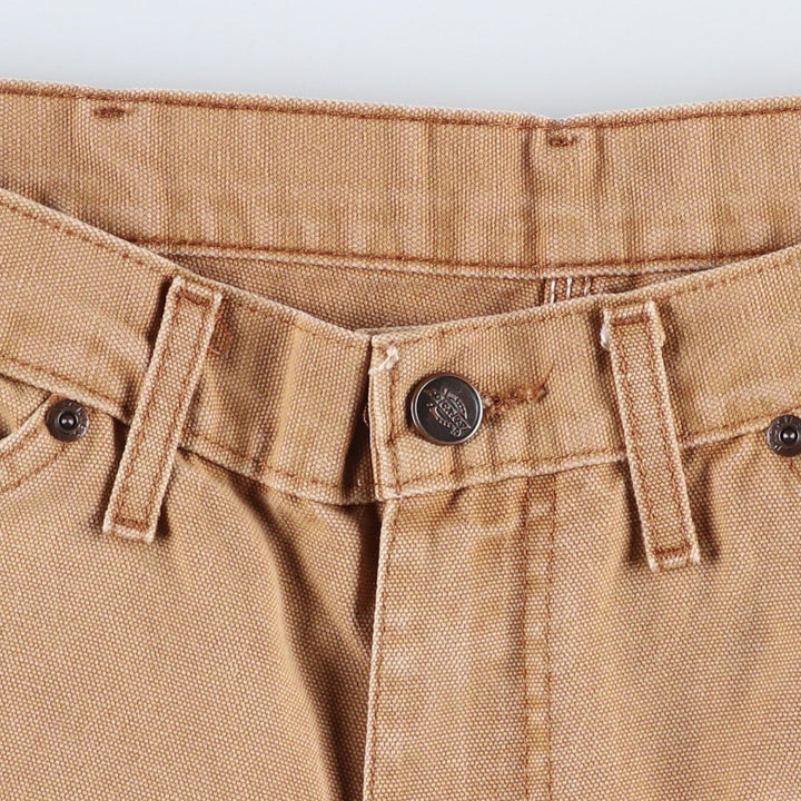 Dickies Duck Painter Pants Men's W33 equivalent cotton Beige type Vintage Second Hand