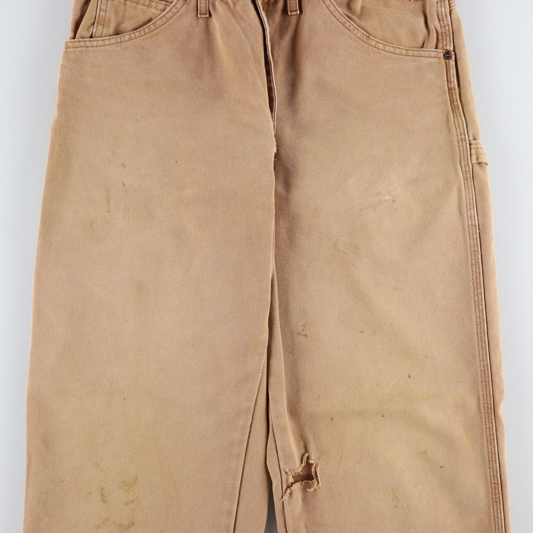Dickies Duck Painter Pants Men's W33 equivalent cotton Beige type Vintage Second Hand