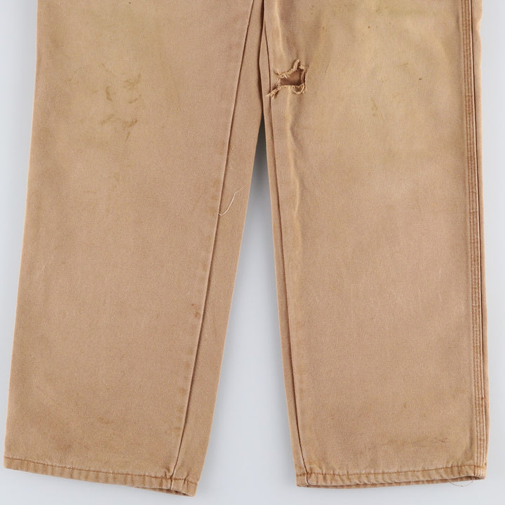 Dickies Duck Painter Pants Men's W33 equivalent cotton Beige type Vintage Second Hand