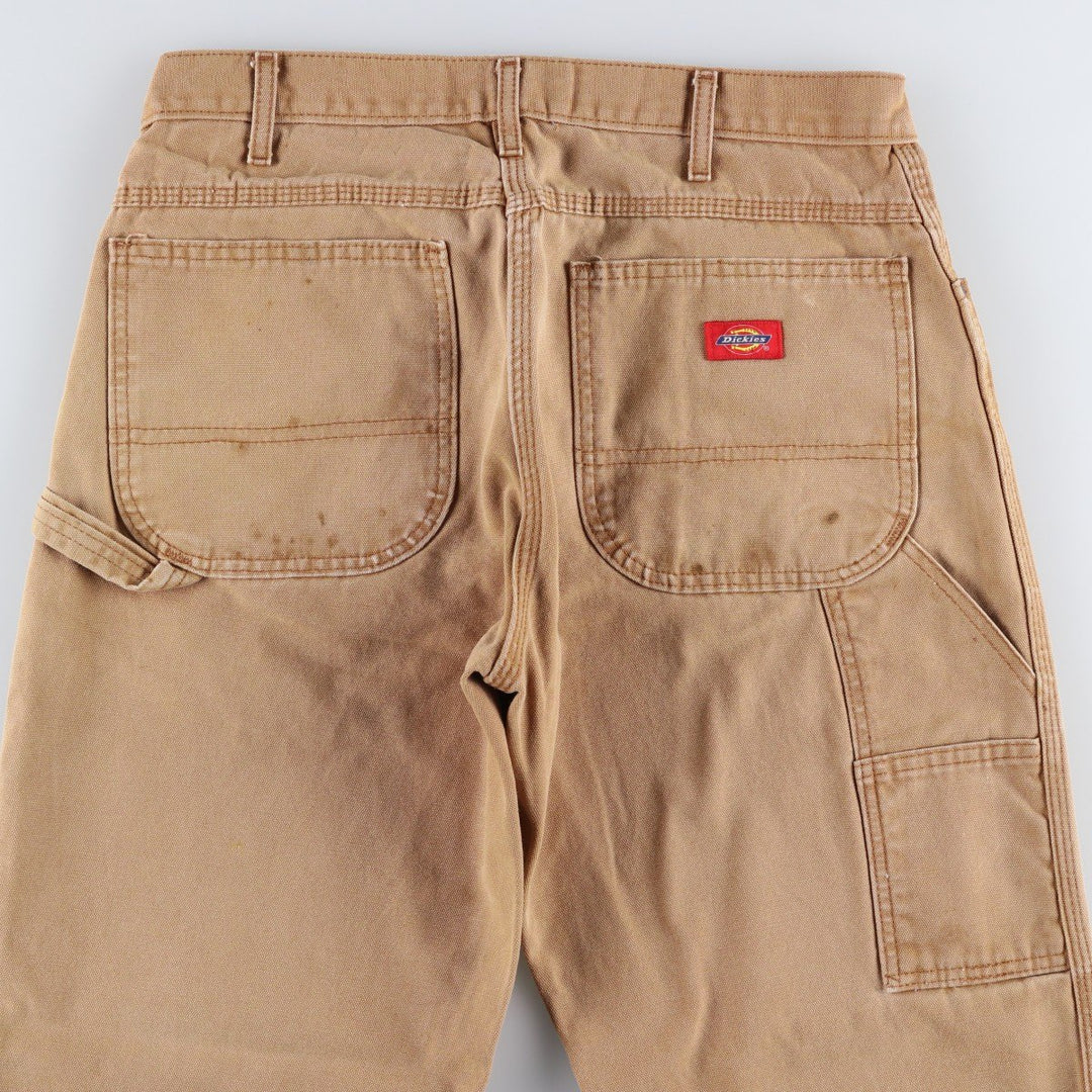 Dickies Duck Painter Pants Men's W33 equivalent cotton Beige type Vintage Second Hand