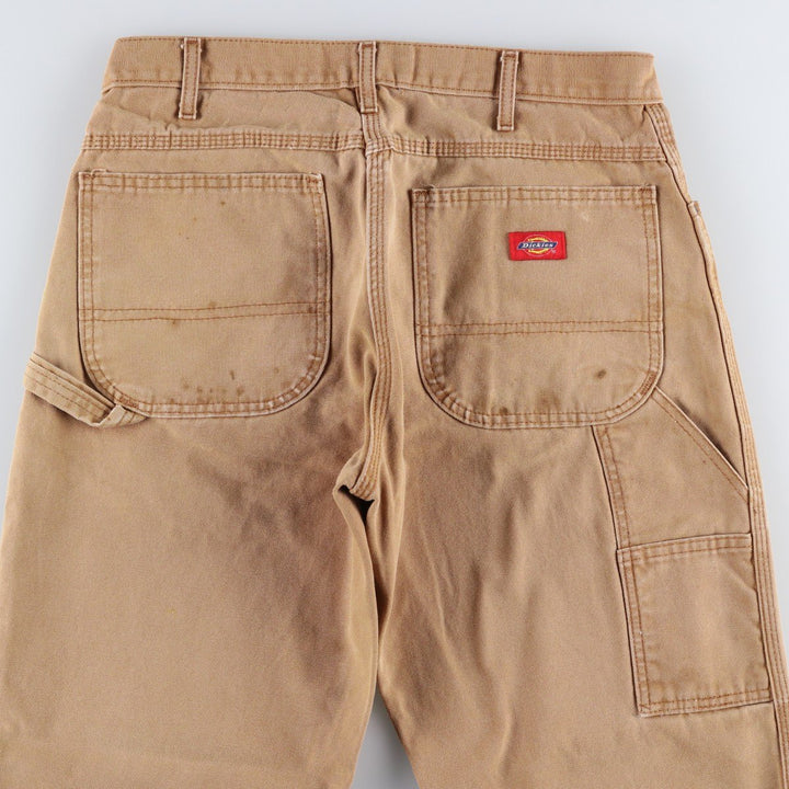 Dickies Duck Painter Pants Men's W33 equivalent cotton Beige type Vintage Second Hand