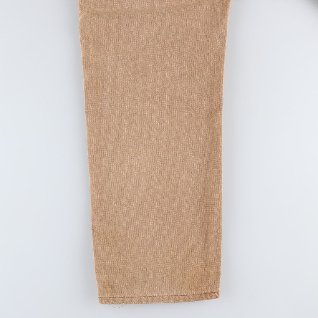 Dickies Duck Painter Pants Men's W33 equivalent cotton Beige type Vintage Second Hand