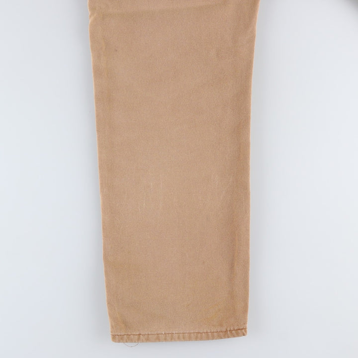 Dickies Duck Painter Pants Men's W33 equivalent cotton Beige type Vintage Second Hand