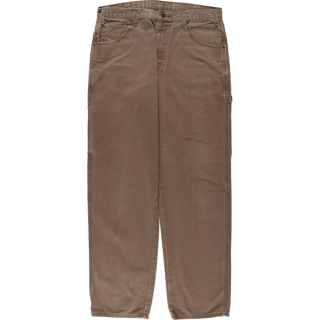 Dickies Duck Painter Pants Men's W35 equivalent cotton brown type Vintage Second Hand