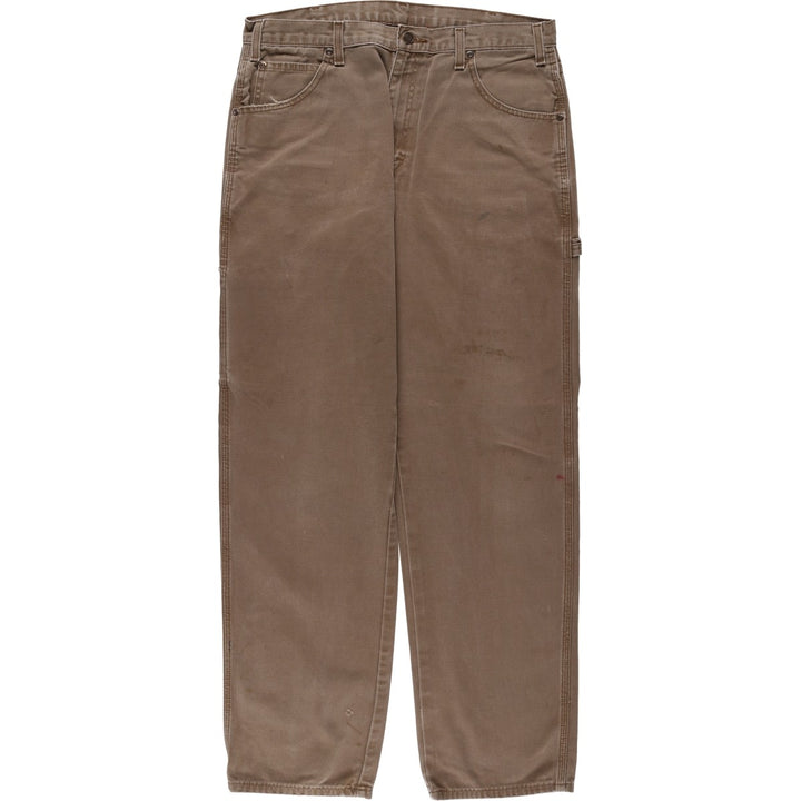 Dickies Duck Painter Pants Men's W35 equivalent cotton brown type Vintage Second Hand