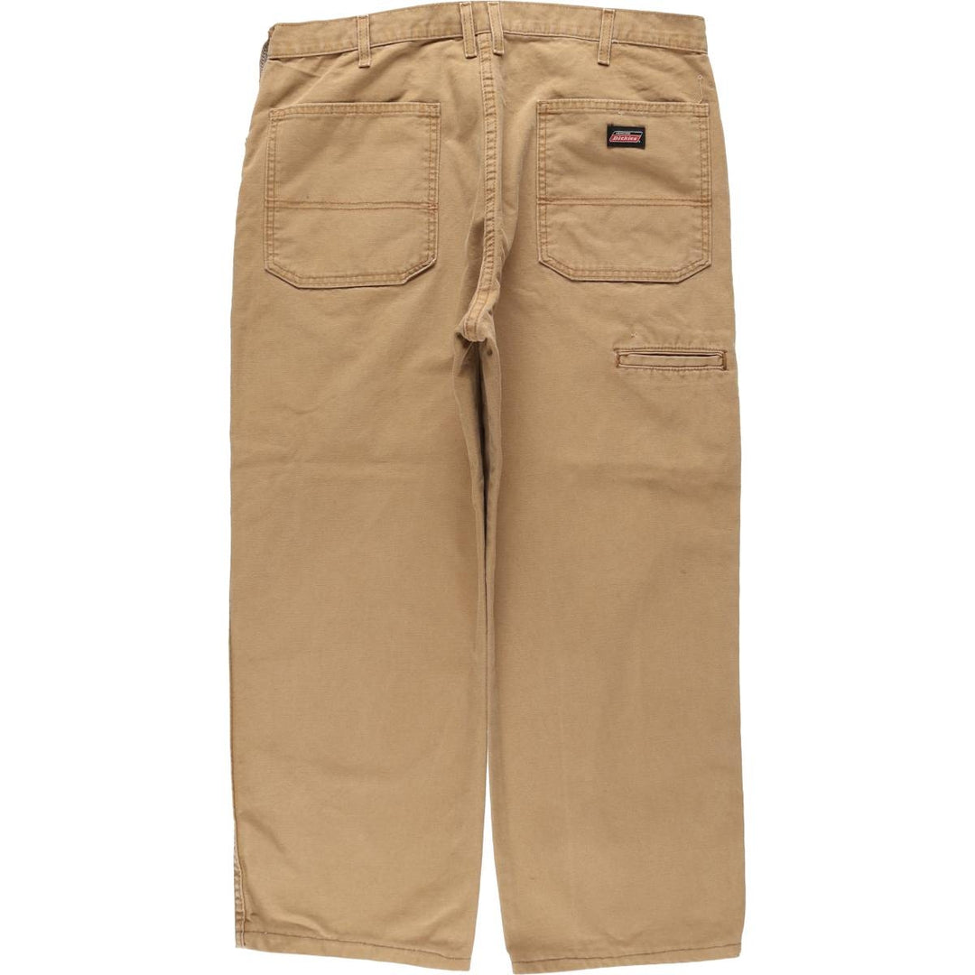 Dickies Duck Work Pants Men's W37 cotton Khaki type beige Vintage Second Hand