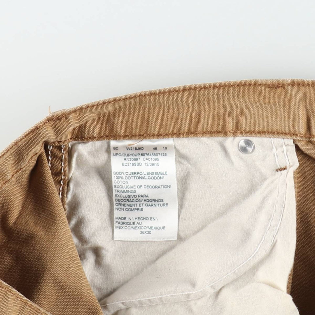 Dickies Duck Work Pants Men's W37 cotton Khaki type beige Vintage Second Hand