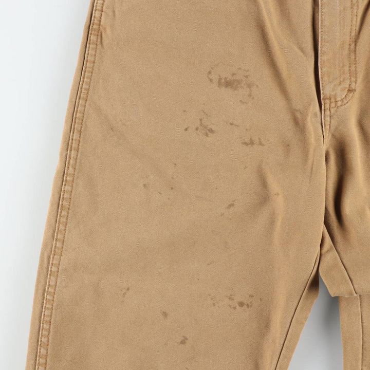 Dickies Duck Work Pants Men's W37 cotton Khaki type beige Vintage Second Hand
