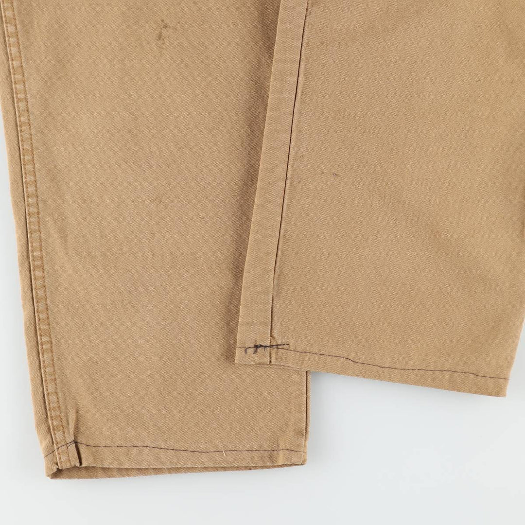 Dickies Duck Work Pants Men's W37 cotton Khaki type beige Vintage Second Hand