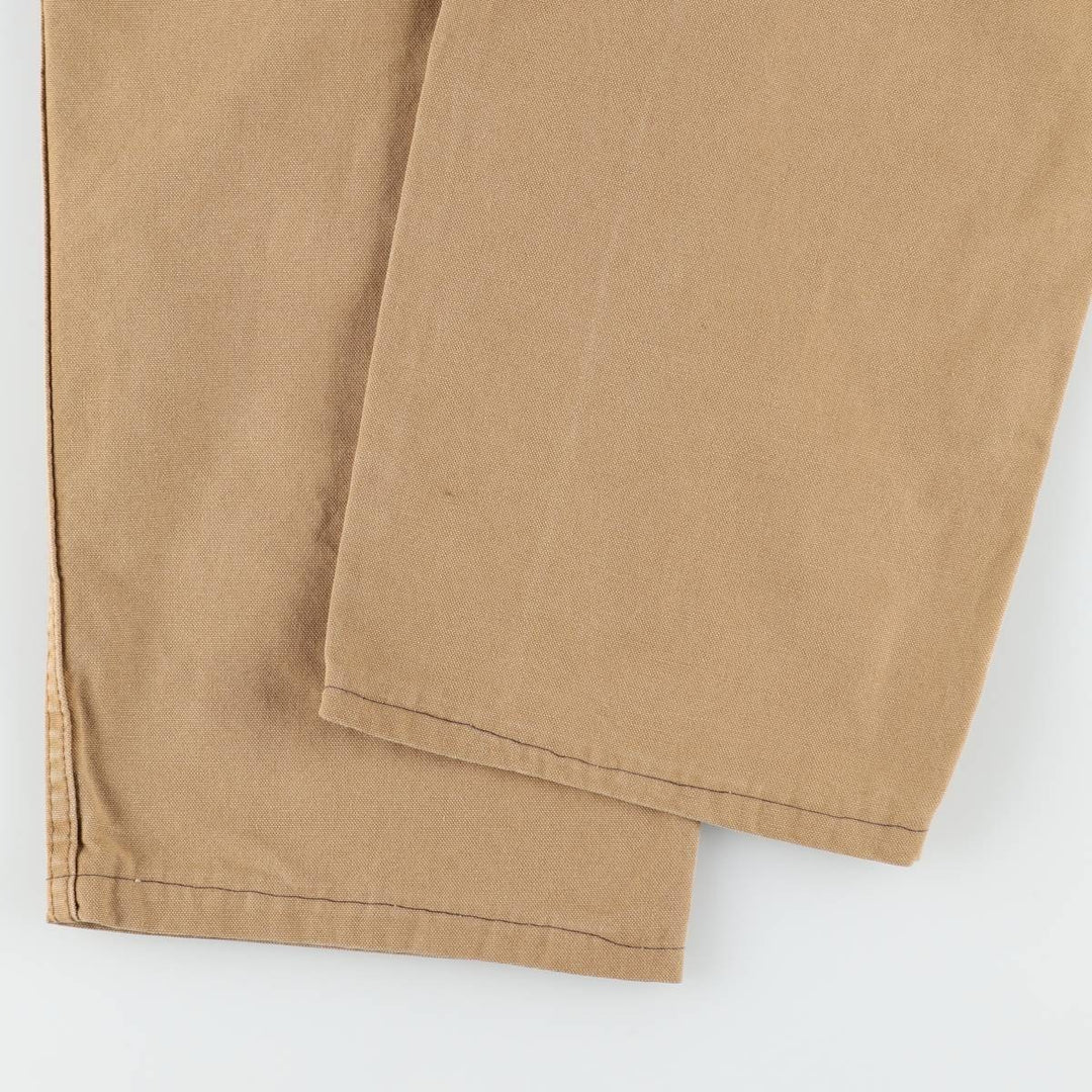 Dickies Duck Work Pants Men's W37 cotton Khaki type beige Vintage Second Hand