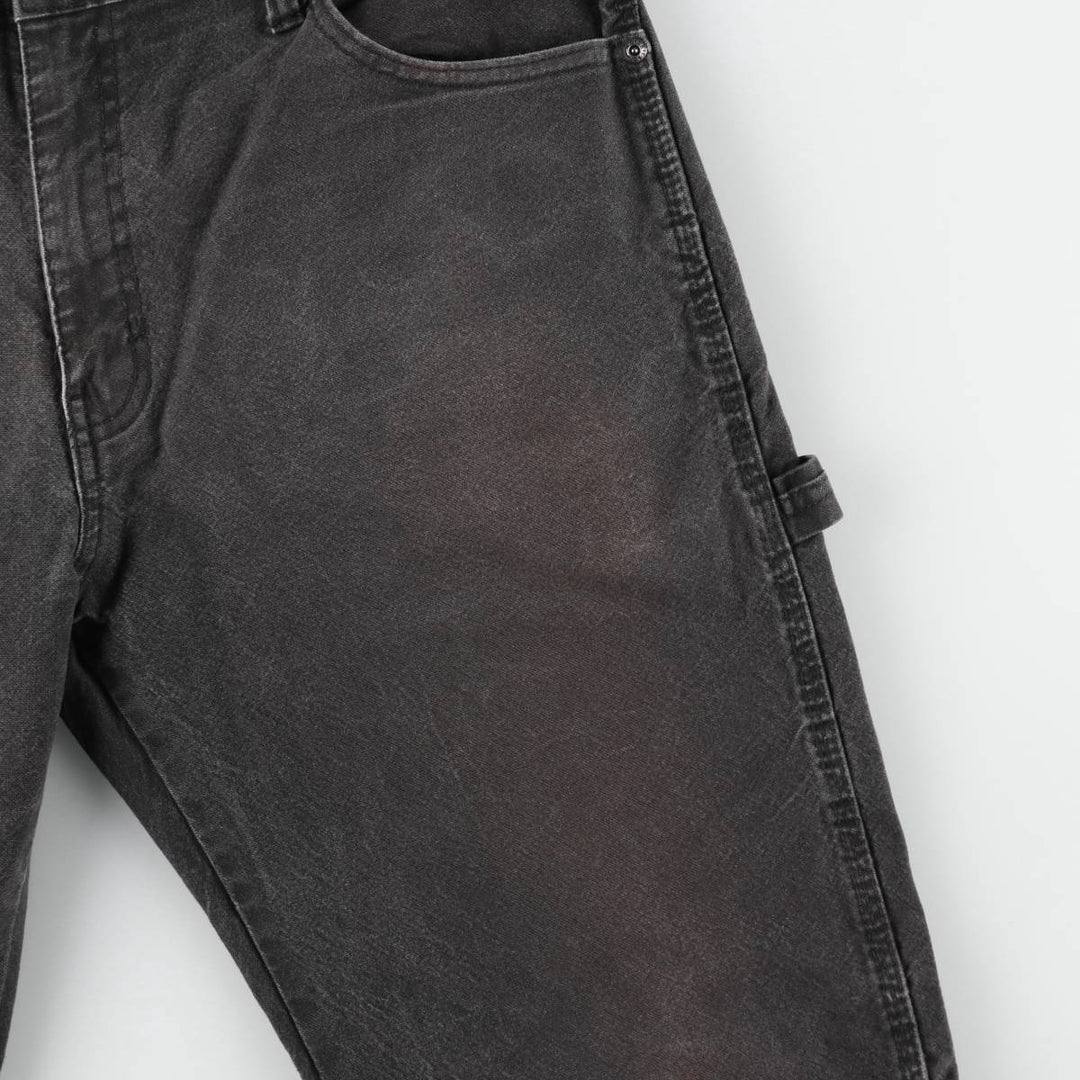 Dickies Duck Painter Pants Men's W35 equivalent cotton black type Vintage Second Hand