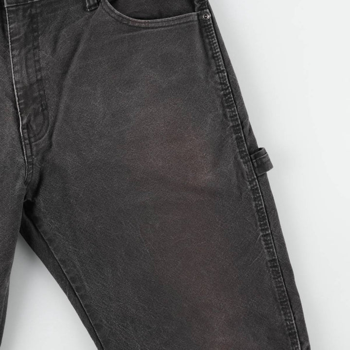 Dickies Duck Painter Pants Men's W35 equivalent cotton black type Vintage Second Hand