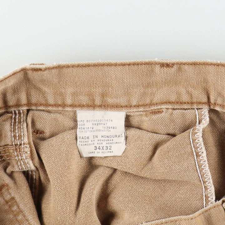 Dickies Duck Painter Pants Men's W34 equivalent cotton Khaki type beige Vintage Second Hand