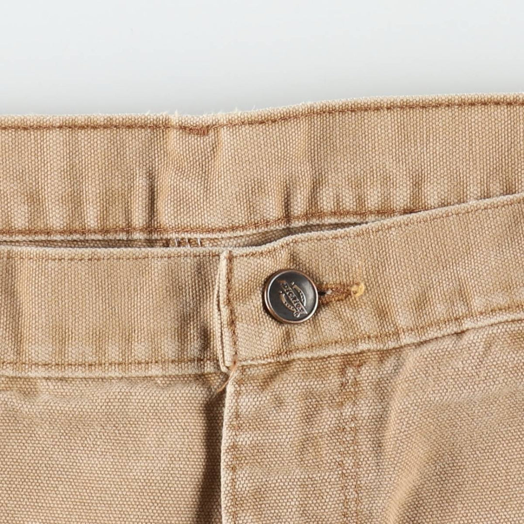 Dickies Duck Painter Pants Men's W34 equivalent cotton Khaki type beige Vintage Second Hand