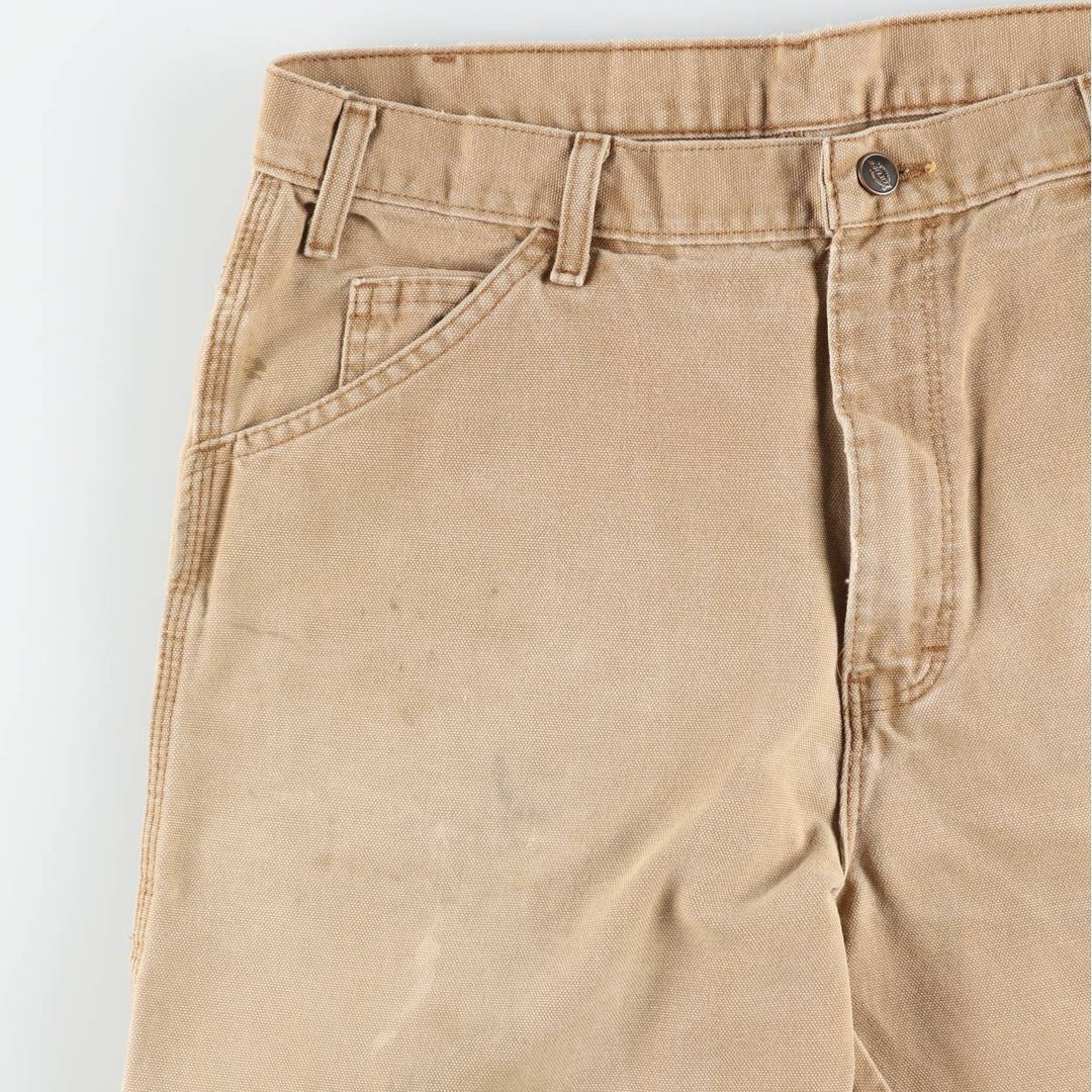 Dickies Duck Painter Pants Men's W34 equivalent cotton Khaki type beige Vintage Second Hand