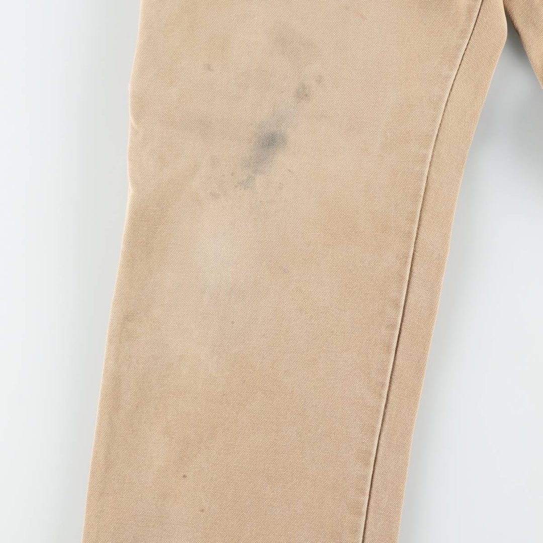 Dickies Duck Painter Pants Men's W34 equivalent cotton Khaki type beige Vintage Second Hand