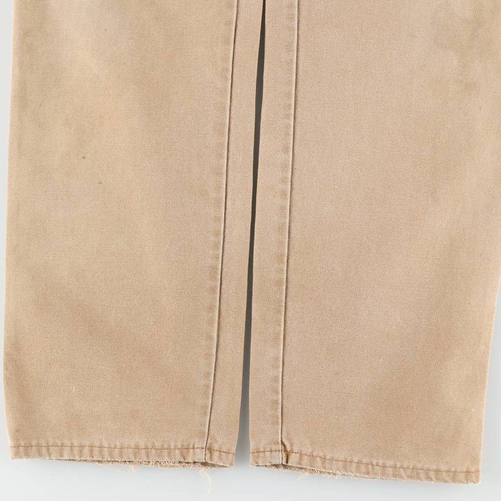 Dickies Duck Painter Pants Men's W34 equivalent cotton Khaki type beige Vintage Second Hand