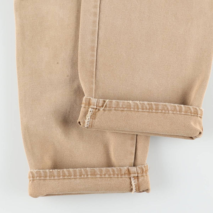 Dickies Duck Painter Pants Men's W34 equivalent cotton Khaki type beige Vintage Second Hand