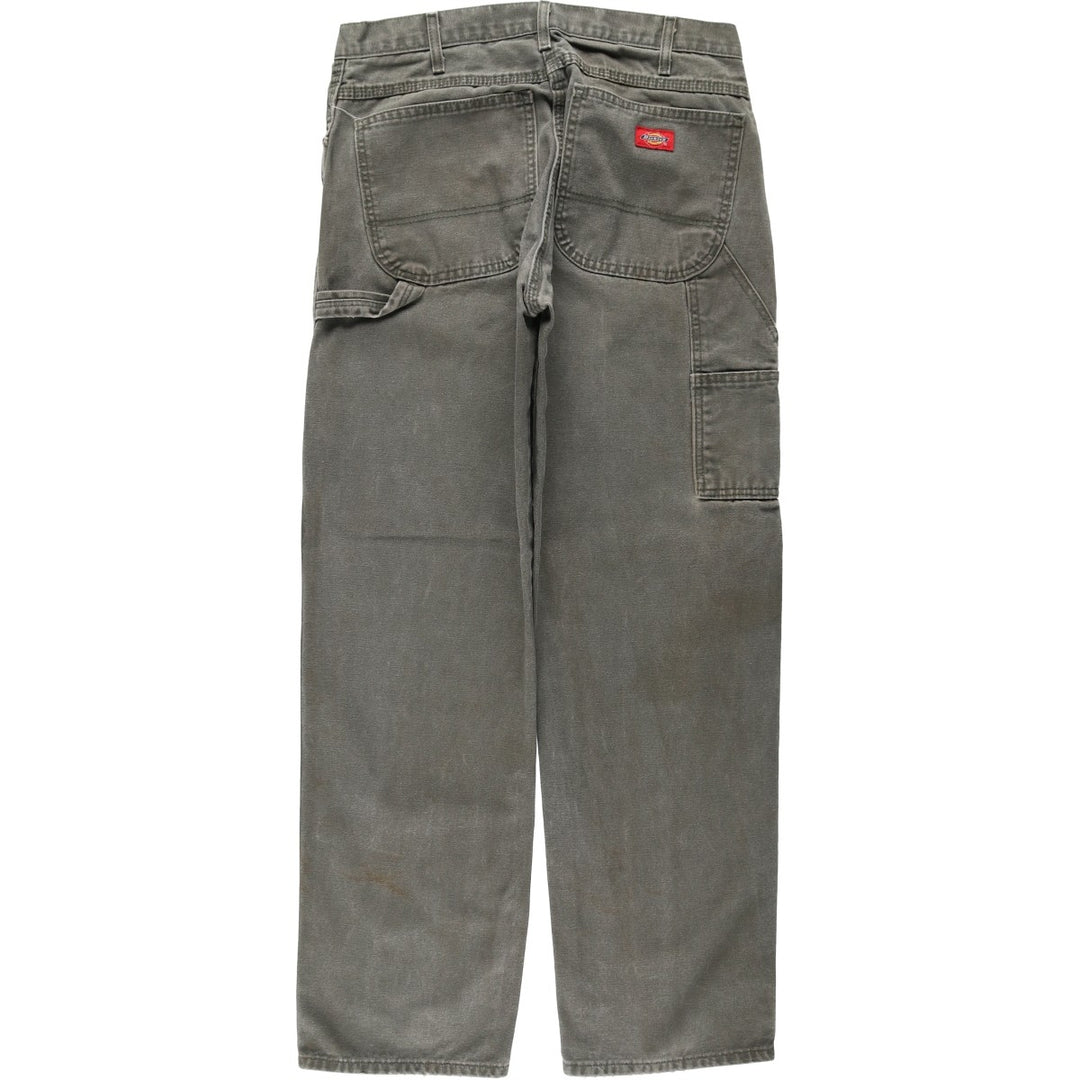 Dickies Duck Painter Pants Men's W32 equivalent cotton Khaki type Vintage Second Hand
