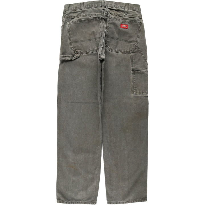 Dickies Duck Painter Pants Men's W32 equivalent cotton Khaki type Vintage Second Hand