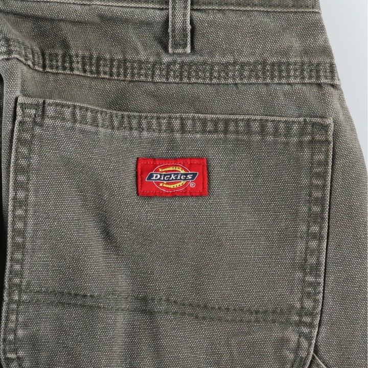 Dickies Duck Painter Pants Men's W32 equivalent cotton Khaki type Vintage Second Hand