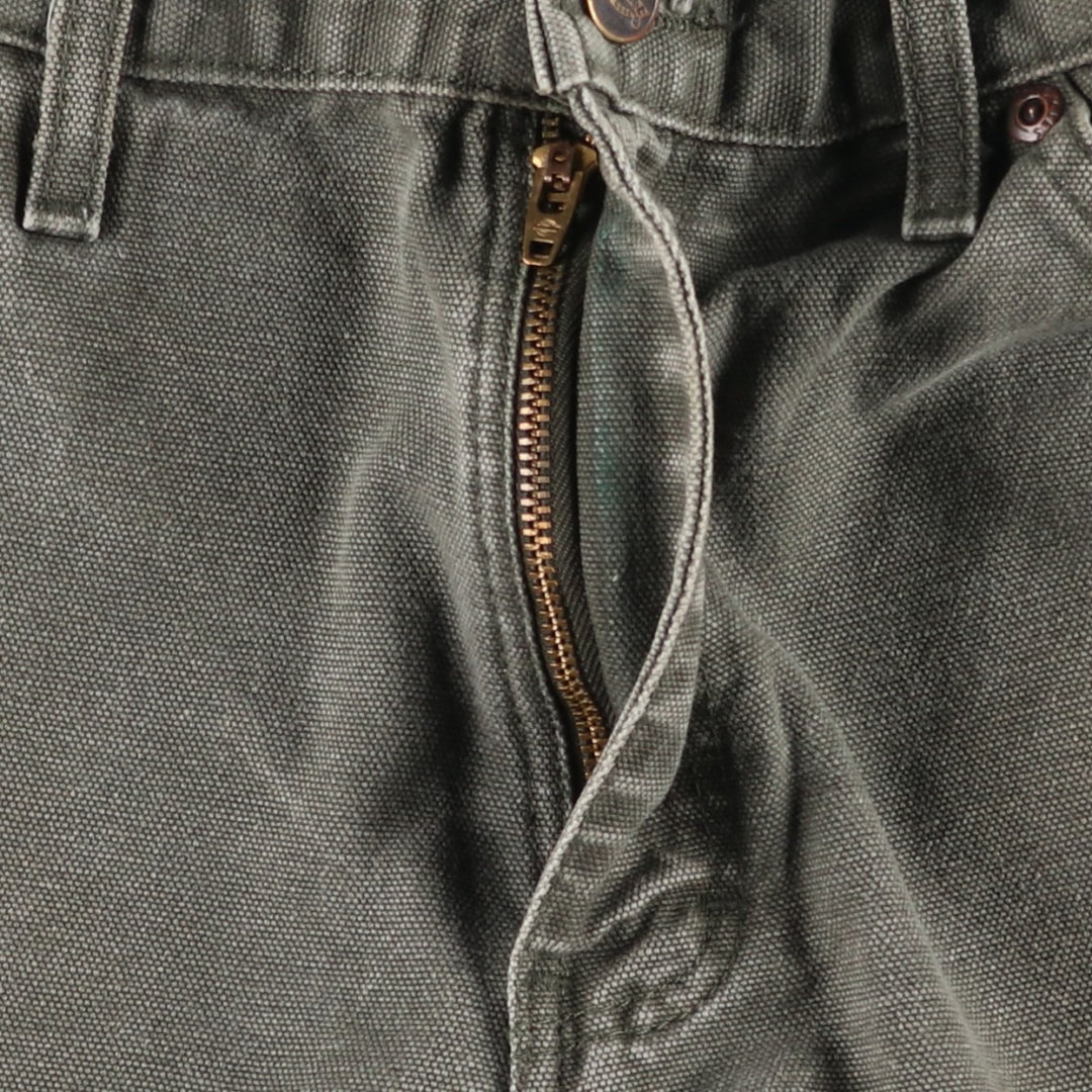Dickies Duck Painter Pants Men's W32 equivalent cotton Khaki type Vintage Second Hand
