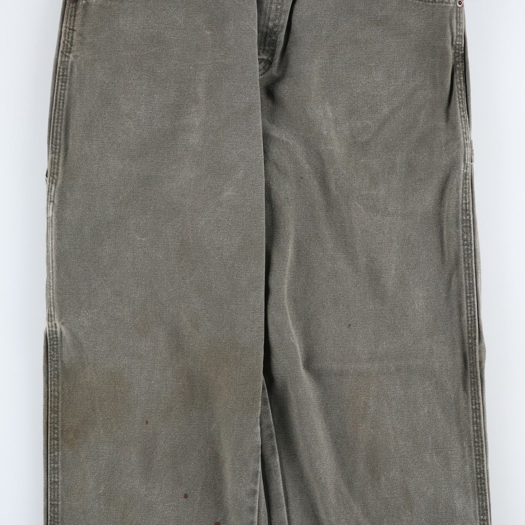 Dickies Duck Painter Pants Men's W32 equivalent cotton Khaki type Vintage Second Hand