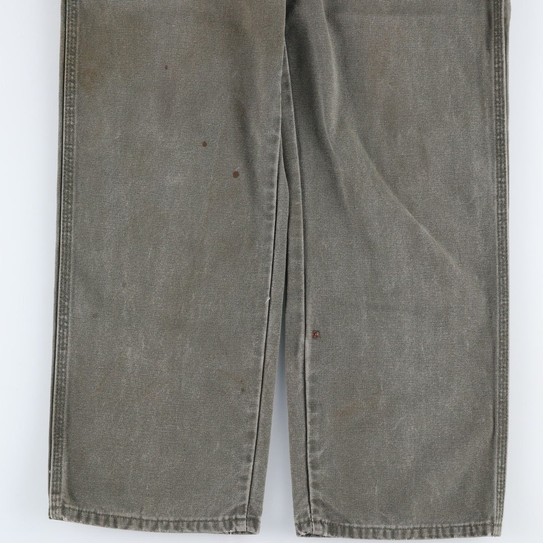 Dickies Duck Painter Pants Men's W32 equivalent cotton Khaki type Vintage Second Hand