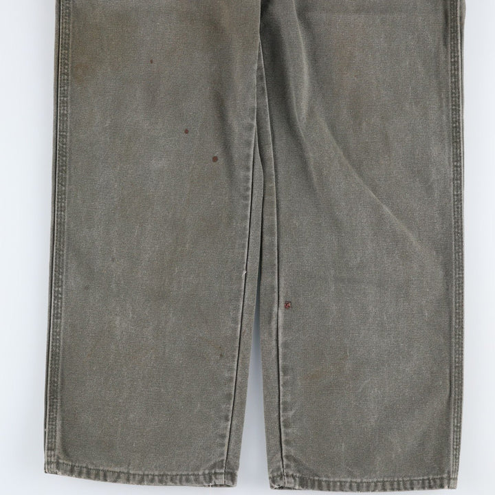 Dickies Duck Painter Pants Men's W32 equivalent cotton Khaki type Vintage Second Hand