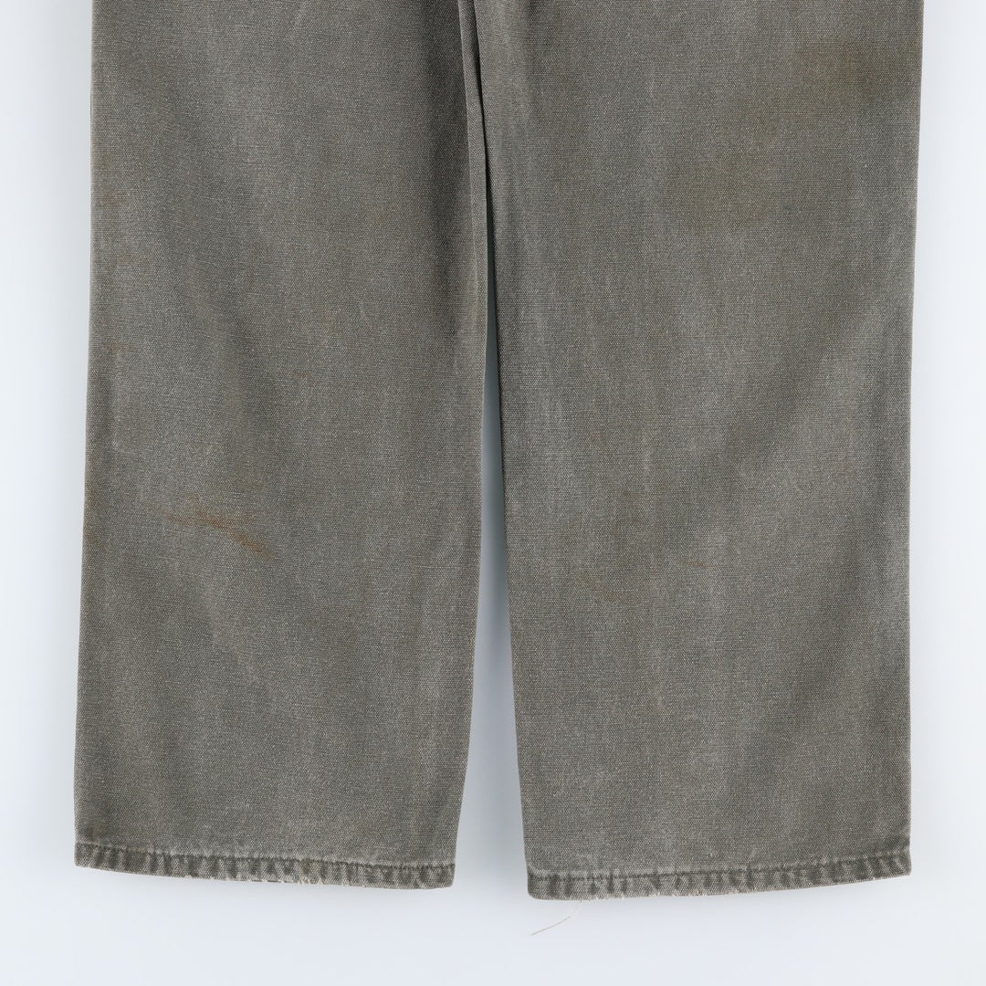 Dickies Duck Painter Pants Men's W32 equivalent cotton Khaki type Vintage Second Hand