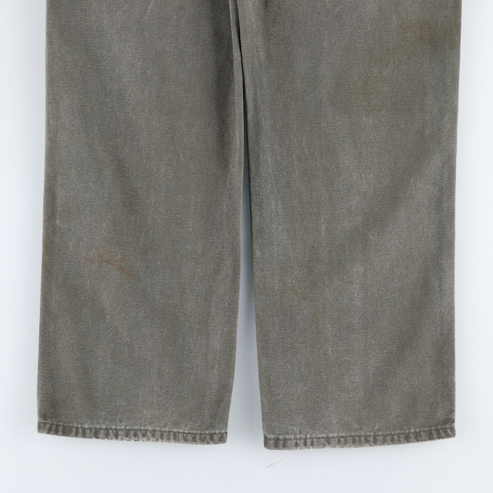 Dickies Duck Painter Pants Men's W32 equivalent cotton Khaki type Vintage Second Hand