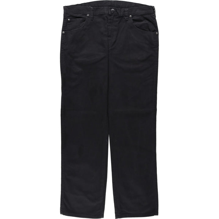 Dickies Duck Work Pants Men's W37 cotton black type Vintage Second Hand