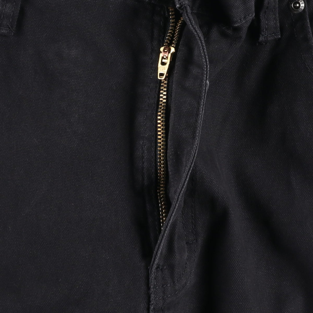 Dickies Duck Work Pants Men's W37 cotton black type Vintage Second Hand
