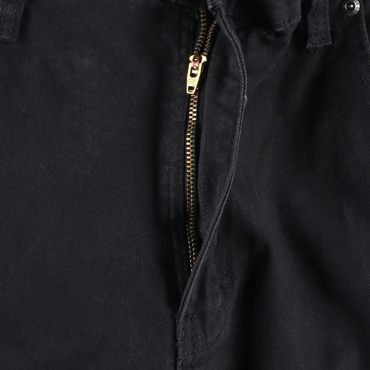 Dickies Duck Work Pants Men's W37 cotton black type Vintage Second Hand