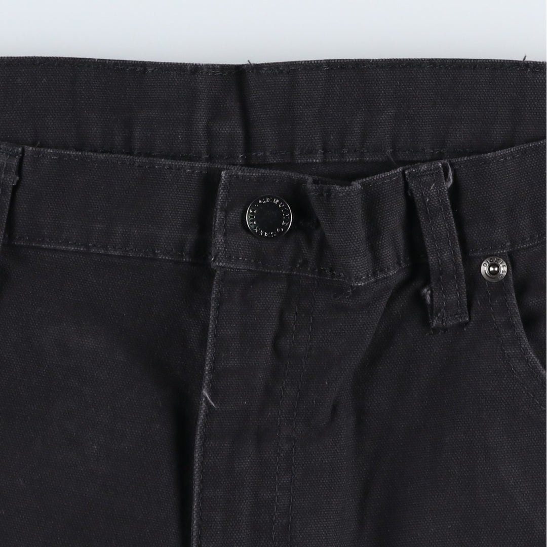 Dickies Duck Work Pants Men's W37 cotton black type Vintage Second Hand