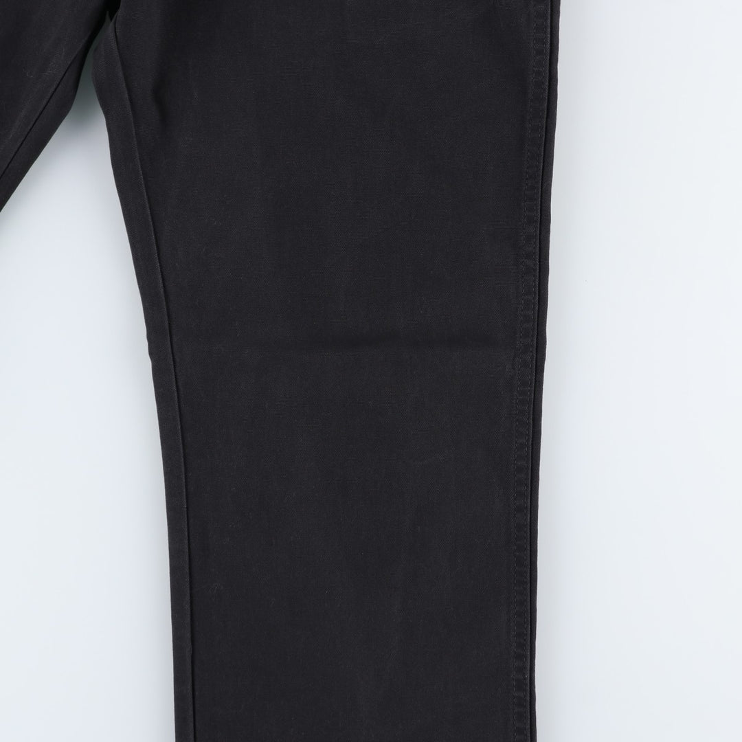 Dickies Duck Work Pants Men's W37 cotton black type Vintage Second Hand