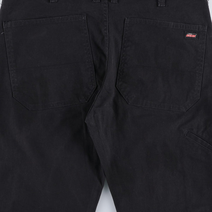 Dickies Duck Work Pants Men's W37 cotton black type Vintage Second Hand