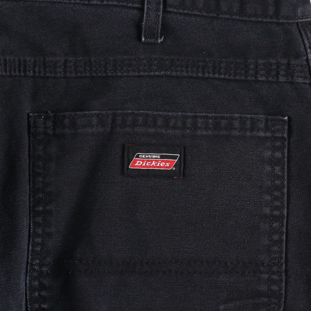 Dickies Cut-off Duck Painter Pants, Men's W36 (approx.) cotton black type Vintage Second Hand