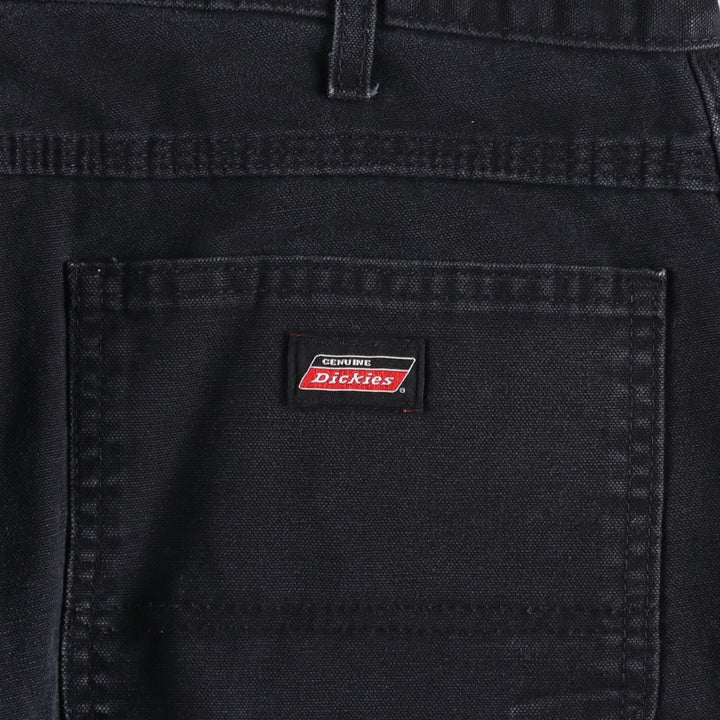 Dickies Cut-off Duck Painter Pants, Men's W36 (approx.) cotton black type Vintage Second Hand