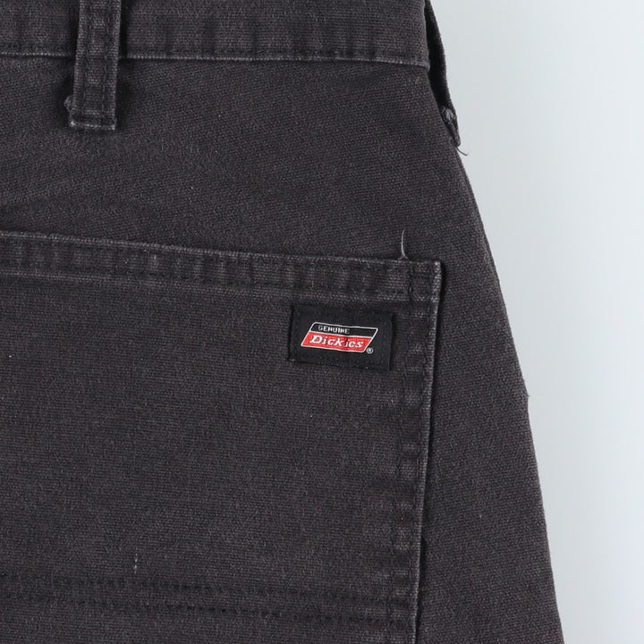 Dickies Duck Work Pants Men's W35 cotton black type Vintage Second Hand