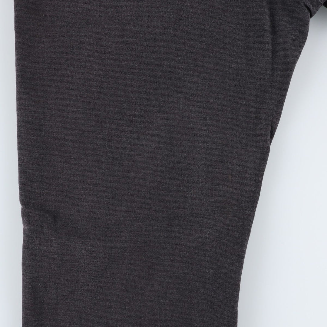 Dickies Duck Work Pants Men's W35 cotton black type Vintage Second Hand