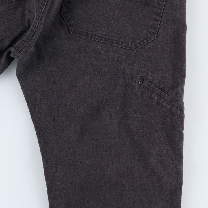 Dickies Duck Work Pants Men's W35 cotton black type Vintage Second Hand
