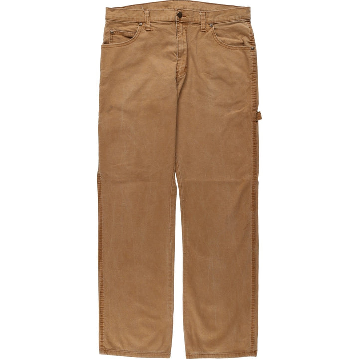 Dickies Duck Painter Pants Men's W34 equivalent cotton brown type Vintage Second Hand